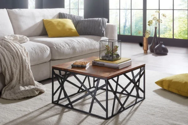 Solid Wood INDIANA Astra Coffee Table - Image 2