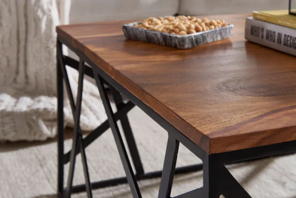 Solid Wood INDIANA Astra Coffee Table - Image 4