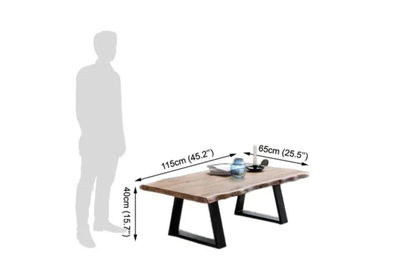 Solid Wood Indiana Live Coffee Table - Image 5